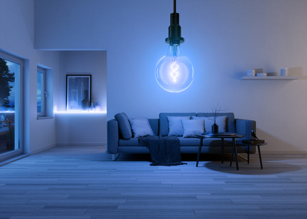 LEDVANCE LED-Kugellampe FM E27 4,8W ws F SMART+ WiFi Filament Globe 40 Multi 2700