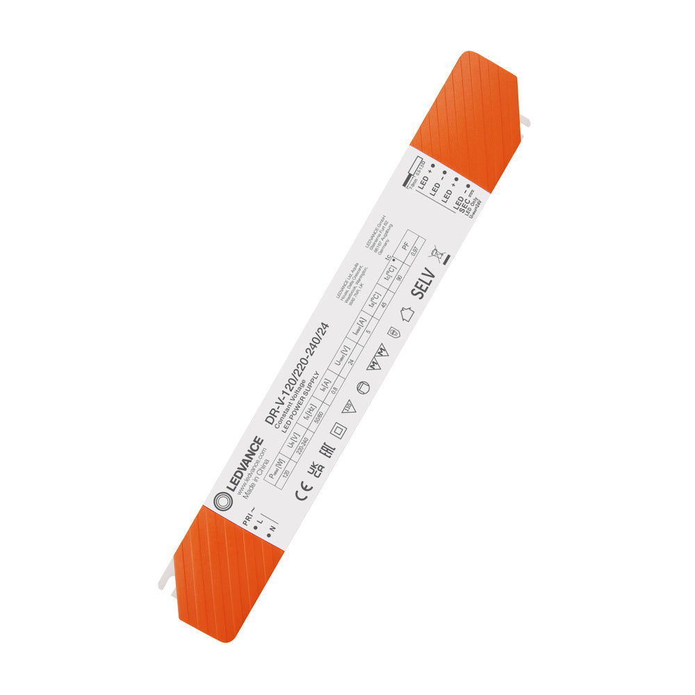 LEDVANCE LED-Trafo 120W 24V IP20 Kstgeh DR-V -120/220-240/24 stat 253x40x31mm