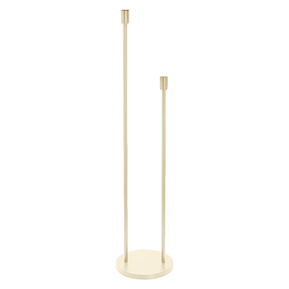 LEDVANCE LED-Stehleuchte 80W direkt bg Decor Stick Floor Beige 2XE27 m.Schalt