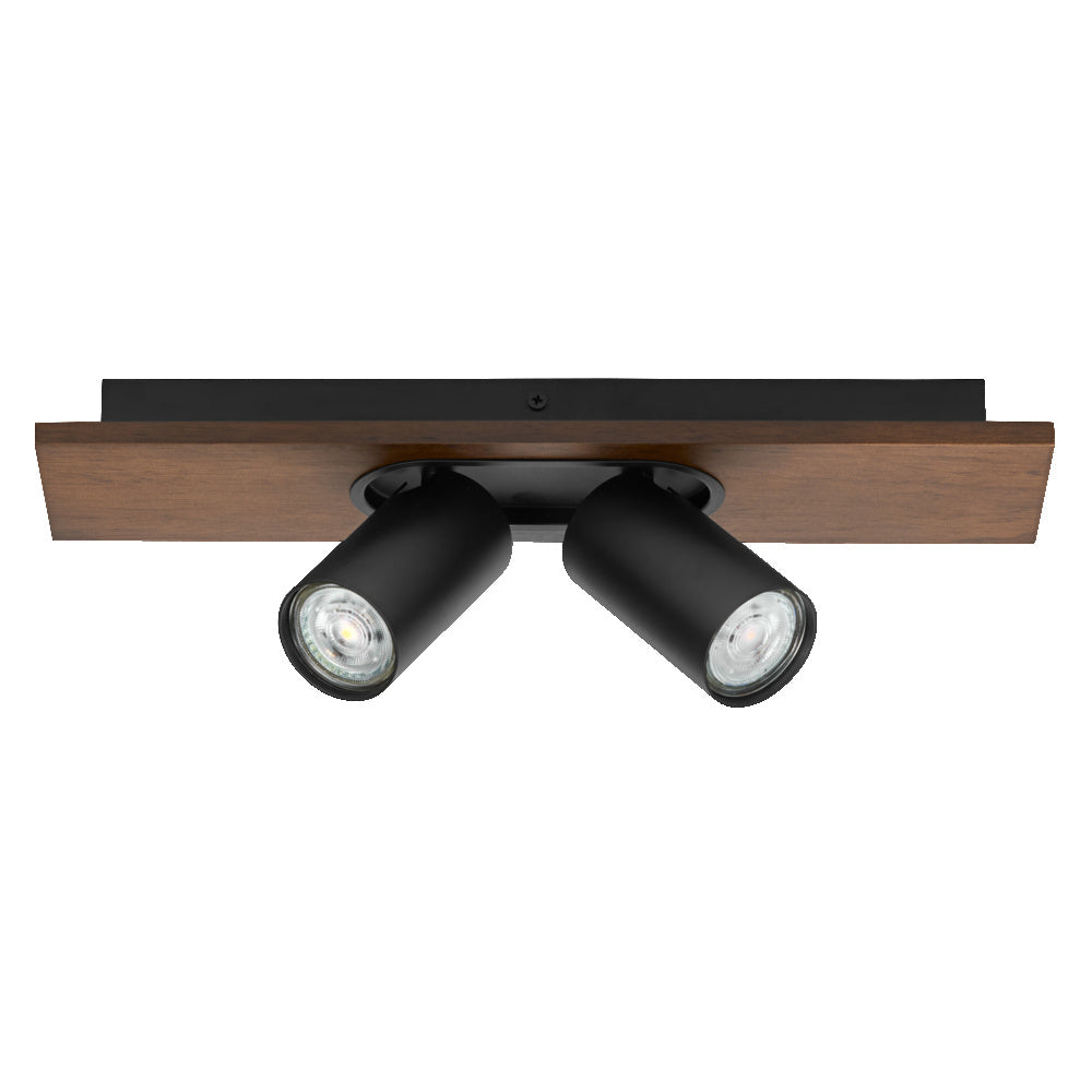 LEDVANCE LED-Anbauleuchte 6,8W 2700K br Decor Spot Mercury GU10 Black 2x3.4 460l
