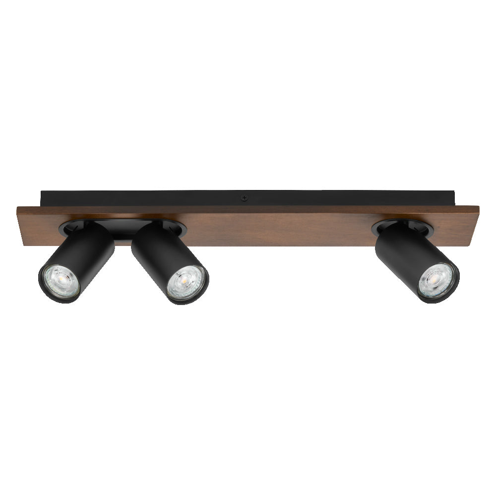 LEDVANCE LED-Anbauleuchte 10,2W 2700K br Decor Spot Mercury GU10 Black 3x3.4 690l