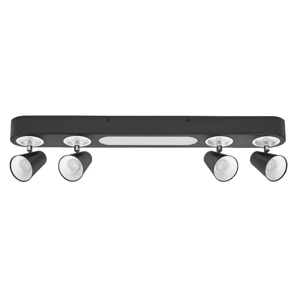 LEDVANCE LED-Deckenanbauleuchte 27W sw Decor Spot Neptune CLICK-SELECT Bla 3000