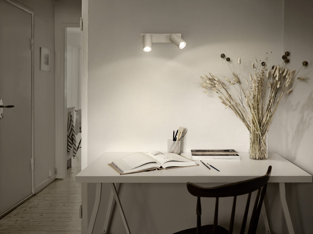 LEDVANCE LED-Anbauleuchte 6,8W 2700K ws LED Spot Octagon GU10 White 2x3.4W 460lm