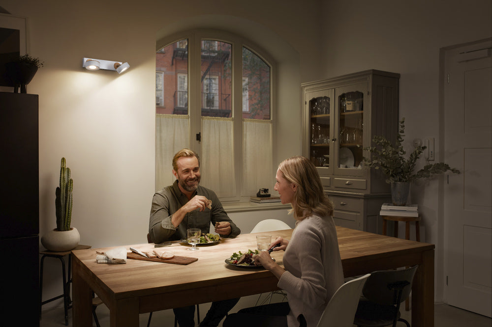 LEDVANCE LED-Deckenanbauleuchte 9,6W ws Decor Spot Pluto White 2 Spot 3000K