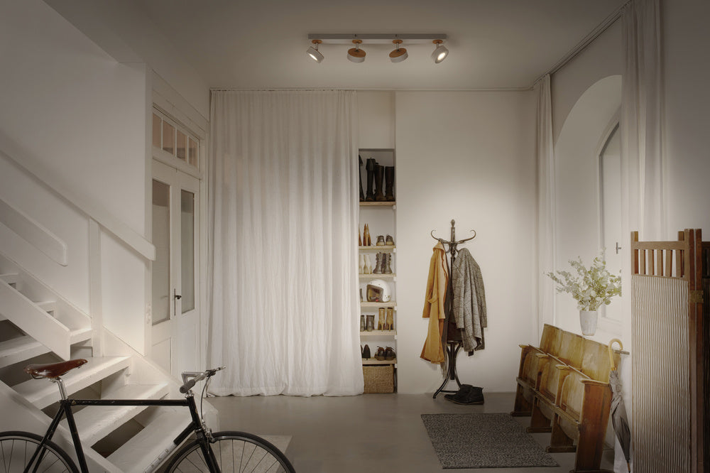 LEDVANCE LED-Deckenanbauleuchte 19,2W ws Decor Spot Pluto White 4 Spot 3000K