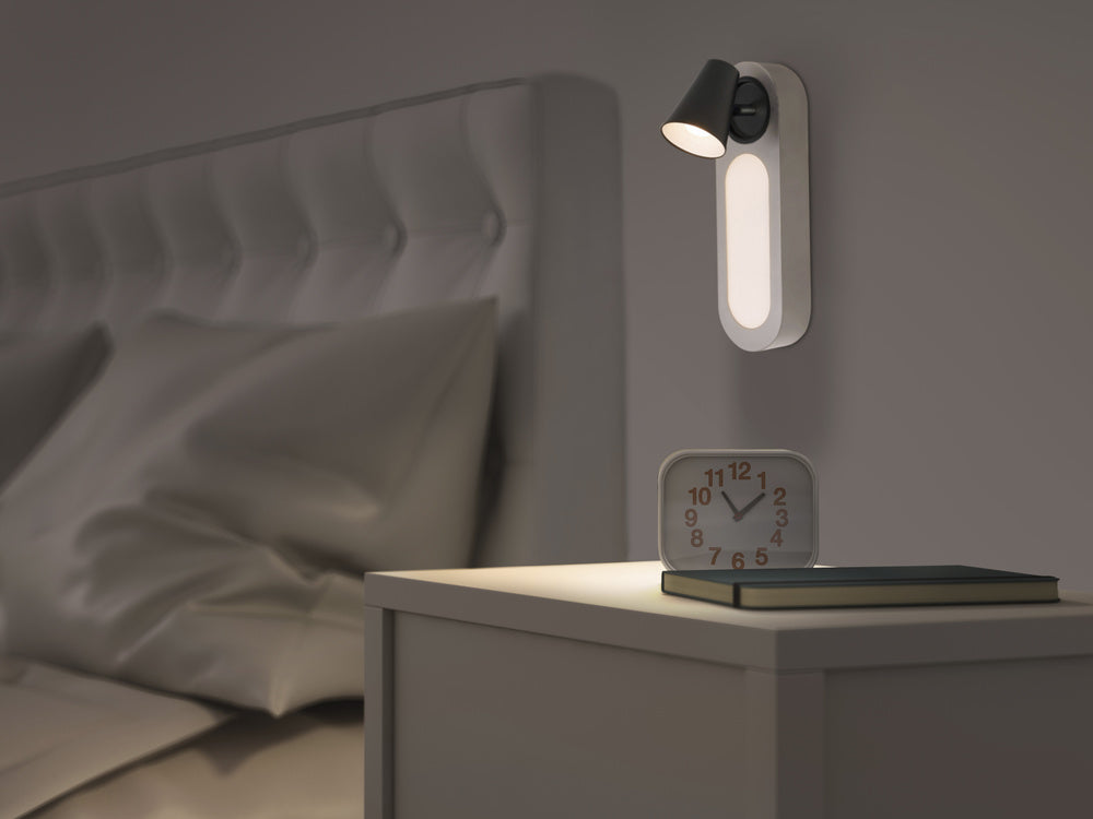 LEDVANCE LED-Wandanbauleuchte 13W 3000K Decor Spot Neptune CLICK-SELECT Whi 490l