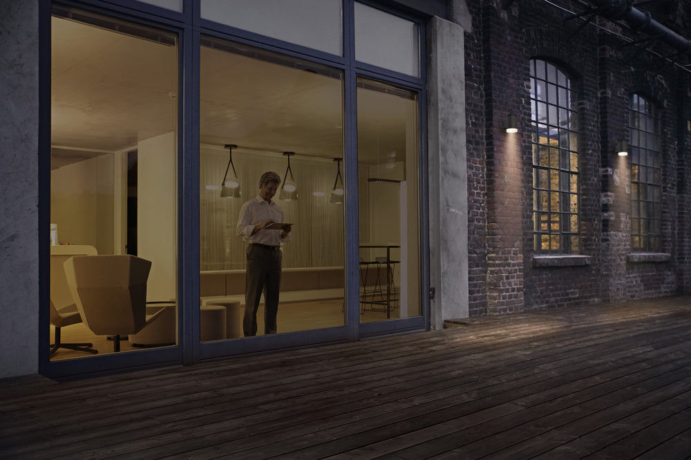 LEDVANCE LED-Wandanbauleuchte 0,5W 3000K Endura Style Solar Wall Oxford Dark 50lm