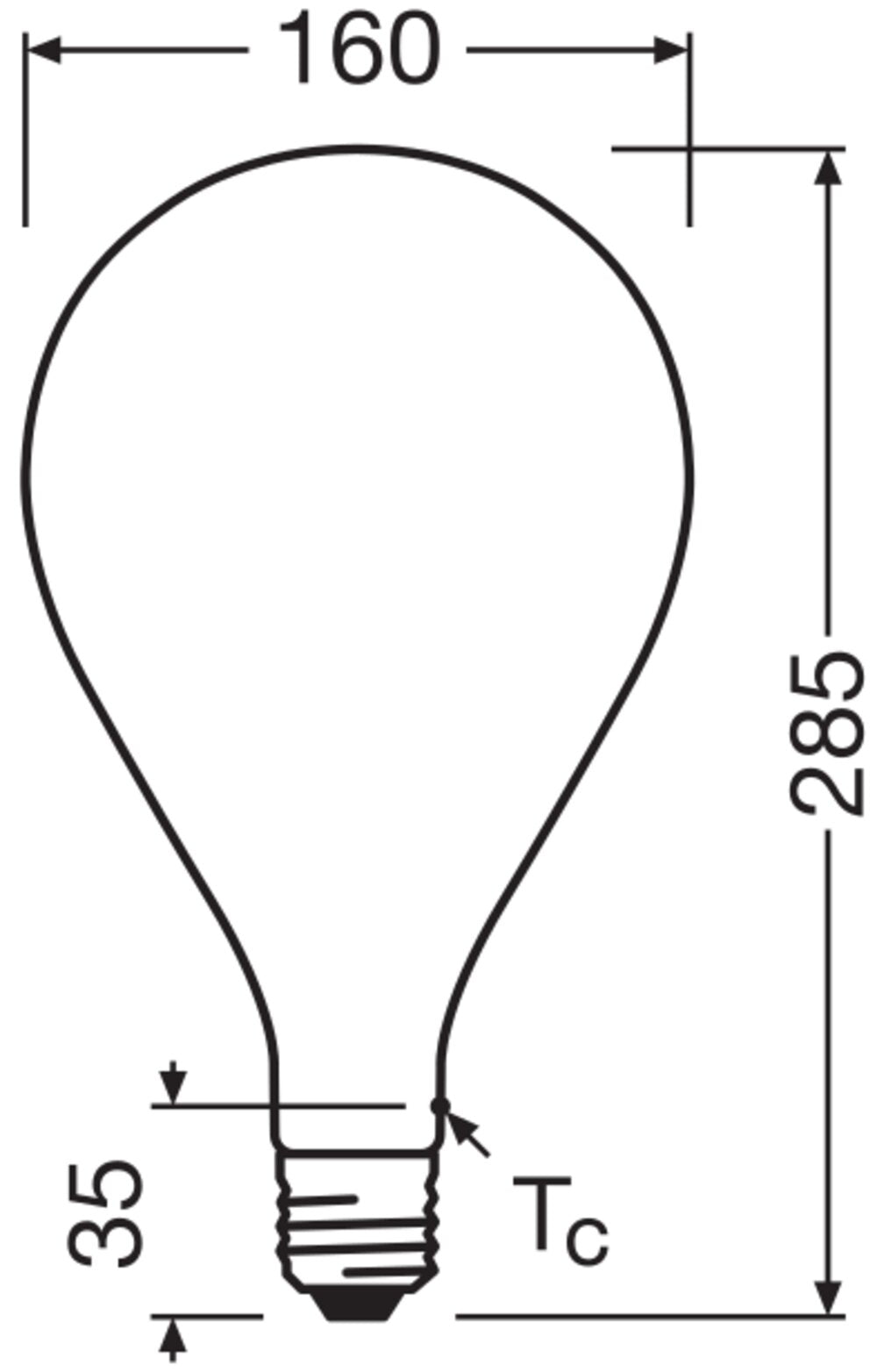 OSRAM LED-Kugellampe FM E27 7,3W 2700K E Vintage 1906 Big Grape 60 DIM 7.3W ws