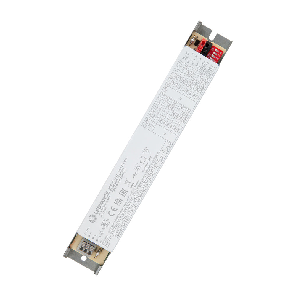 LEDVANCE LED-Trafo 60W 200-625mA 40-220V DR DS-P -60/220-240/625 L NSV IP20 dyn