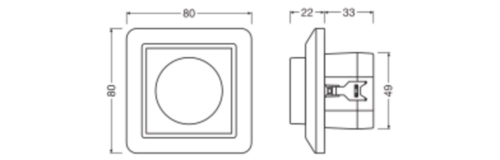 LEDVANCE Steuergerät 3,7W IP20 MANUAL CU SELECT DALI-2 EXCHANGEABL