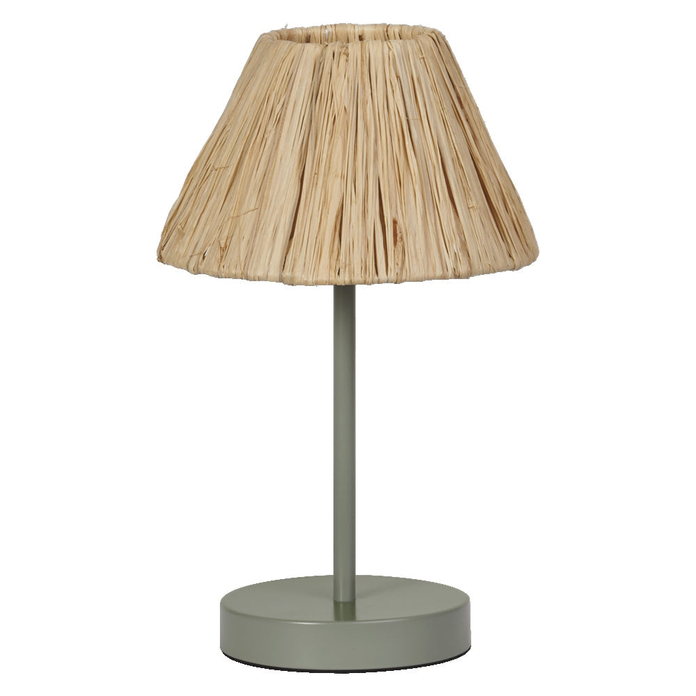 OSRAM-LEDVANCE LED-Wohnraumleuchte 50W Decor Raffia Table E27 Green br