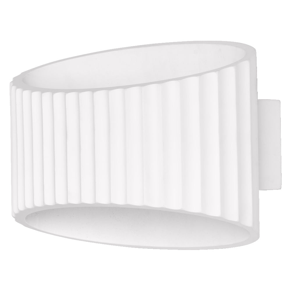 LEDVANCE LED-Wandanbauleuchte 60W ws Decor Plaster Band Wall 255 1XE27
