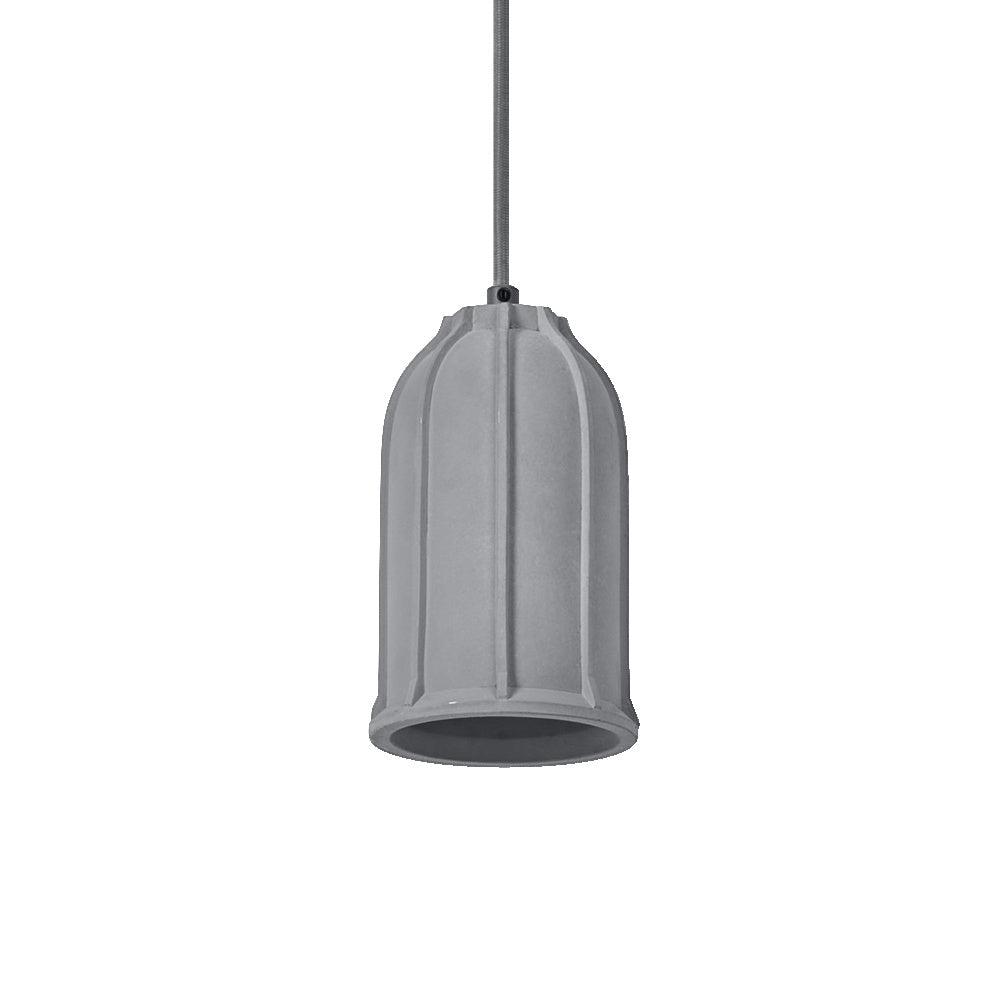 LEDVANCE LED-Pendelleuchte 1LED gr E27 Decor Concrete Sim Pendant E27 Dark sym