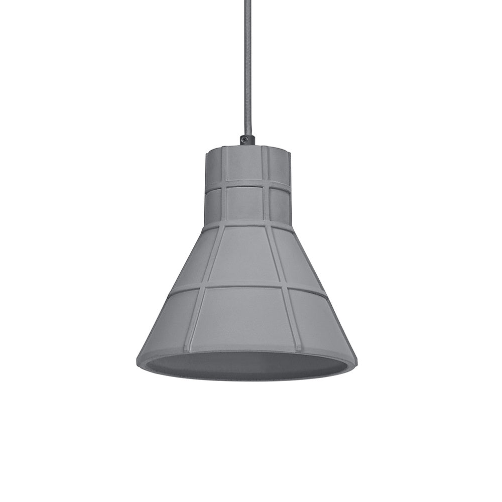 LEDVANCE LED-Pendelleuchte 1LED gr E27 Decor Concrete Bim Pendant E27 Dark sym