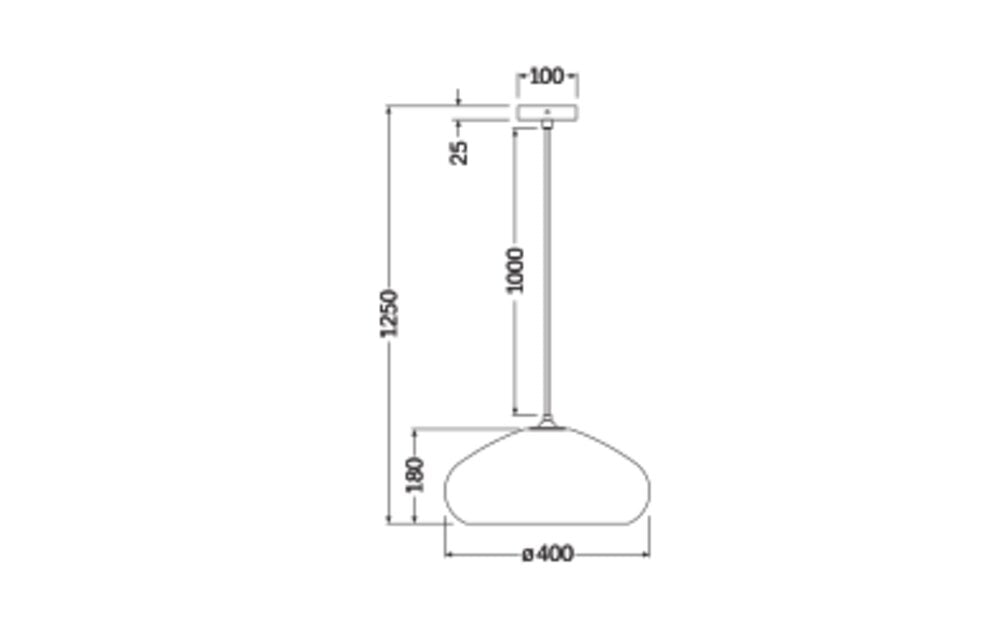 LEDVANCE LED-Pendelleuchte 1LED br E27 Decor Cardboard Drop Pendant E27 Br sym