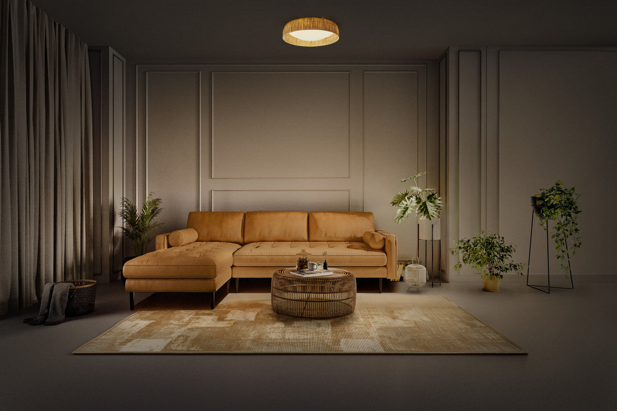 LEDVANCE LED-Anbauleuchte 28W 3000K br Decor Bamboo Paper Ceiling 500 28W 1150l