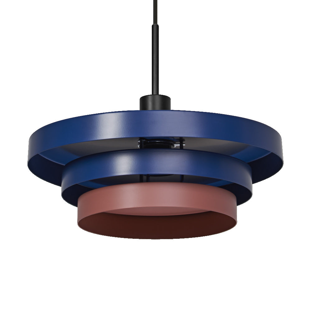LEDVANCE LED-Pendelleuchte 1LED bl E27 Decor Layers Pendant E27 Blue sym IP20