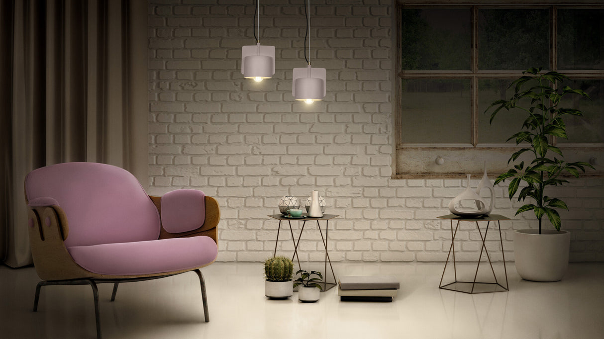 LEDVANCE LED-Pendelleuchte 1LED rs E27 Decor Mold Pendant 190MM 1XE27 Pink sym