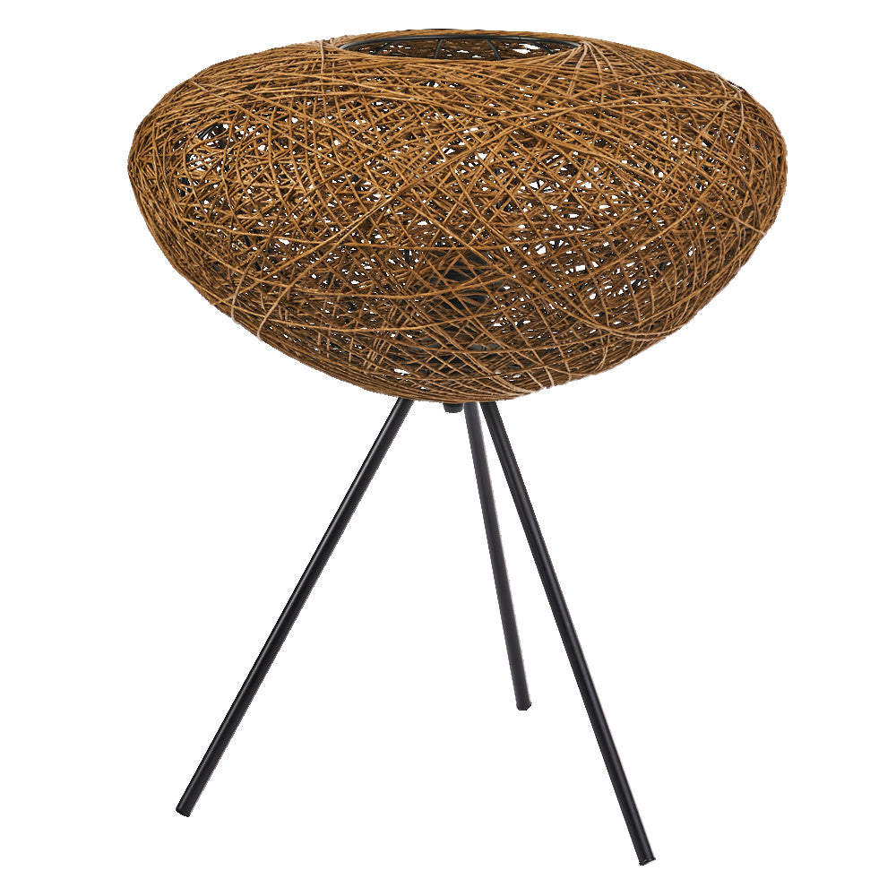 LEDVANCE LED-Wohnraumleuchte 60W bg Decor Paper Drop Table 1XE27 Beige
