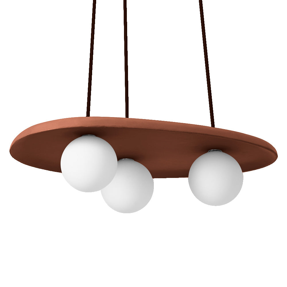 LEDVANCE LED-Pendelleuchte 3LEDs br G9 Decor Clay Nest Pendant 3XG9 Brown sym