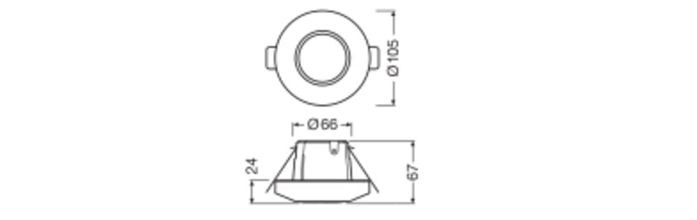 OSRAM-LEDVANCE Steuergerät IP20 SENSOR DALI-2 LIGHT/PRESENCE-40X5 I
