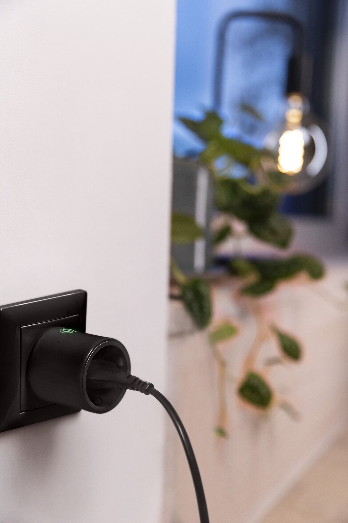 LEDVANCE Steckdose 1f sw mt IP20 SMART+ MATTER PLUG EU Black