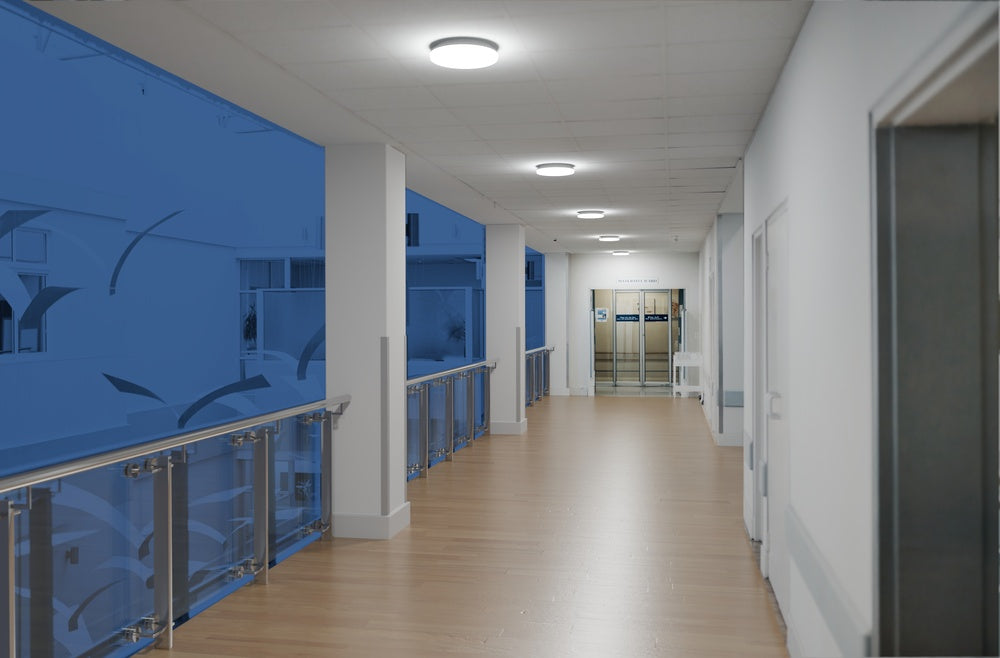 LEDVANCE LED-Anbauleuchte 19-27W 3780lm SF FLAT RD DALI 500 P 27W CS 3000-4000K