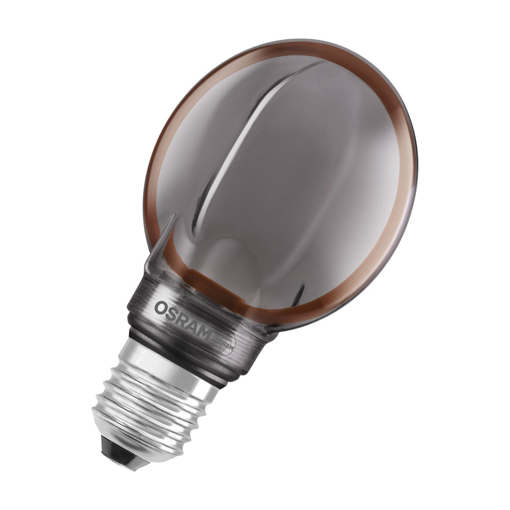 OSRAM LED-Kugellampe FM E27 4W 1800K sw 1906 Globe 80 Filament O Lamp DIM 4 110l