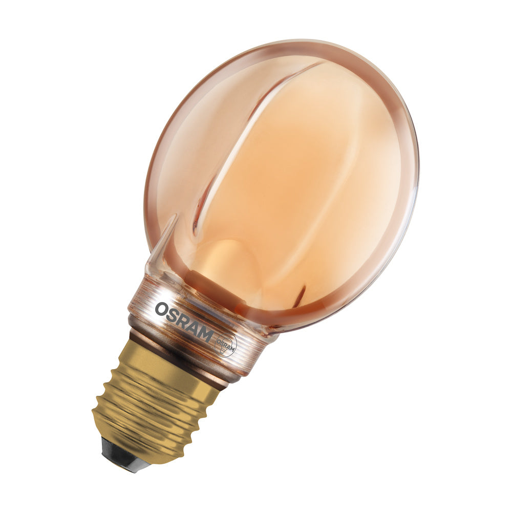 OSRAM LED-Kugellampe FM E27 4W 1800K go 1906 Globe 80 Filament O Lamp DIM 4 220l