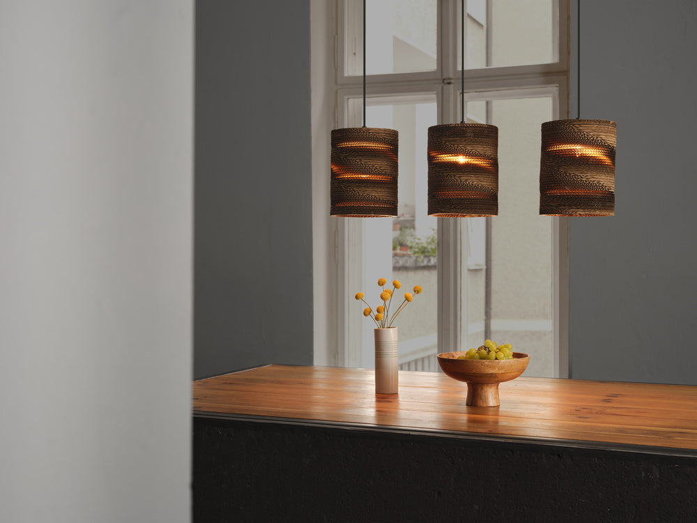 OSRAM-LEDVANCE LED-Pendelleuchte 3LEDs Decor Cardboard Cylinder Pendant 3X br