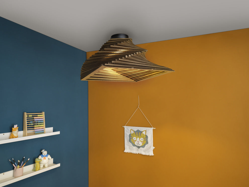 OSRAM-LEDVANCE LED-Anbauleuchte 1-50W br Decor Cardboard Square Ceiling Turn
