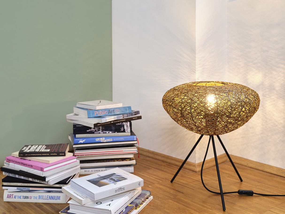 LEDVANCE LED-Wohnraumleuchte 60W bg Decor Paper Drop Table 1XE27 Beige