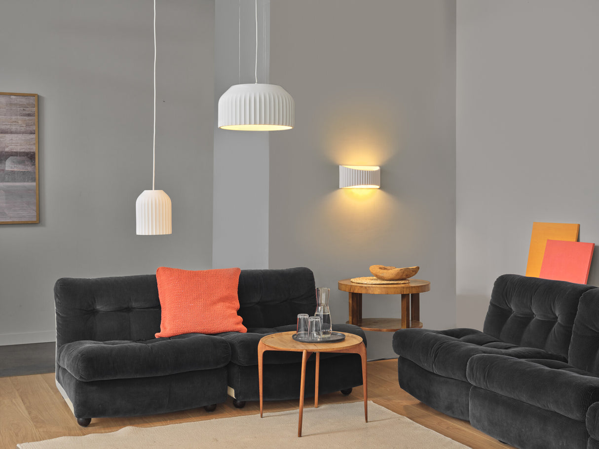 LEDVANCE LED-Pendelleuchte 1LED E27 sym Decor Plaster Routes Pendant 150 1X IP20