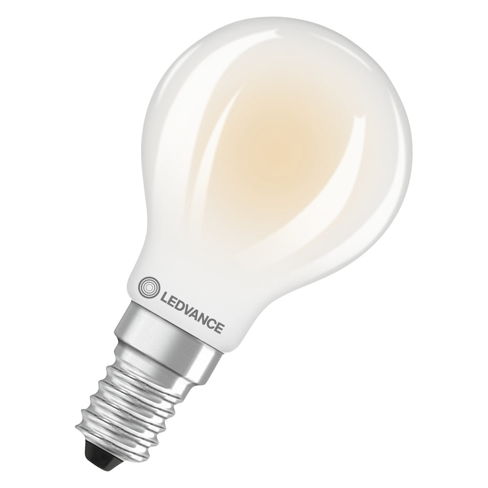 LEDVANCE LED-Lampe FM E14 2,2W 2700K ws LED Classic P 40 Filament EEC A S 2 470l