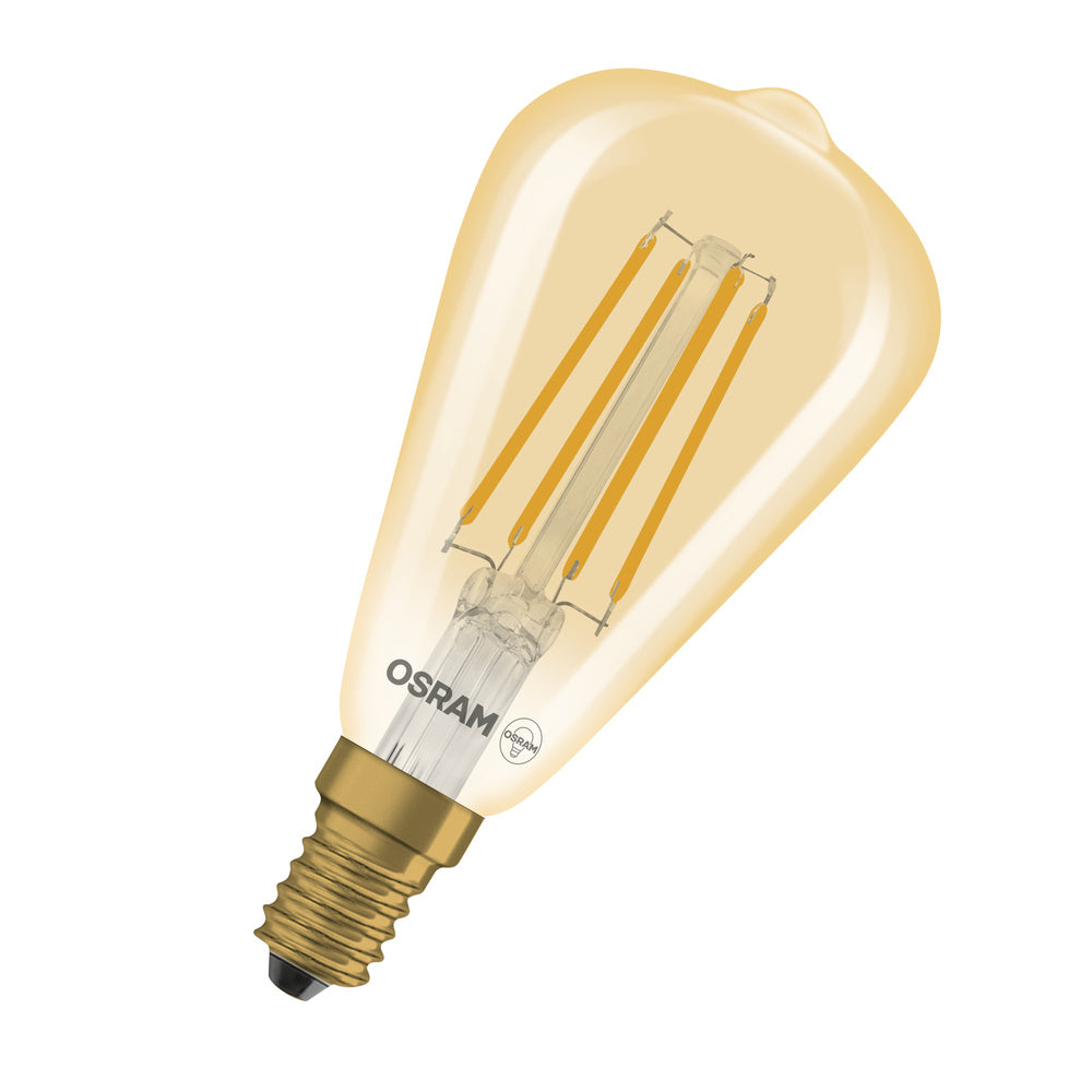 OSRAM LED-Lampe FM E14 4,8W 2200K go G Vintage 1906 Edison Filament DIM 4. 360l