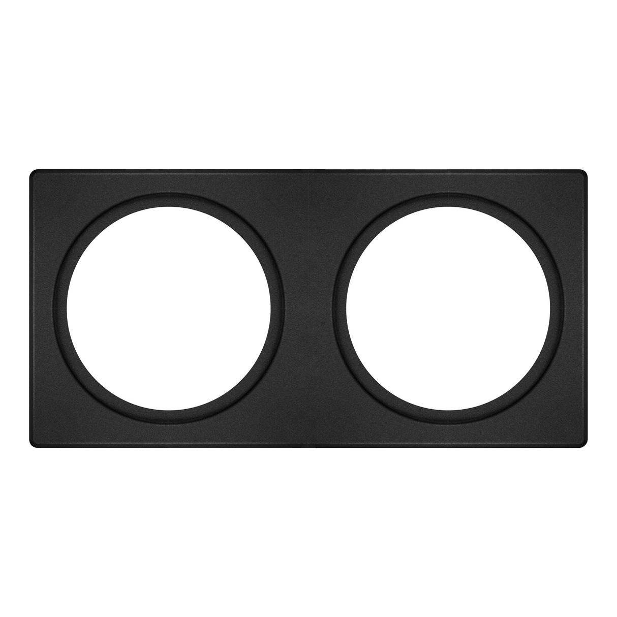LEDVANCE Befestigungsset sw ST 68mm SPOT FRAME 100X200 2X D68 BK L200mm