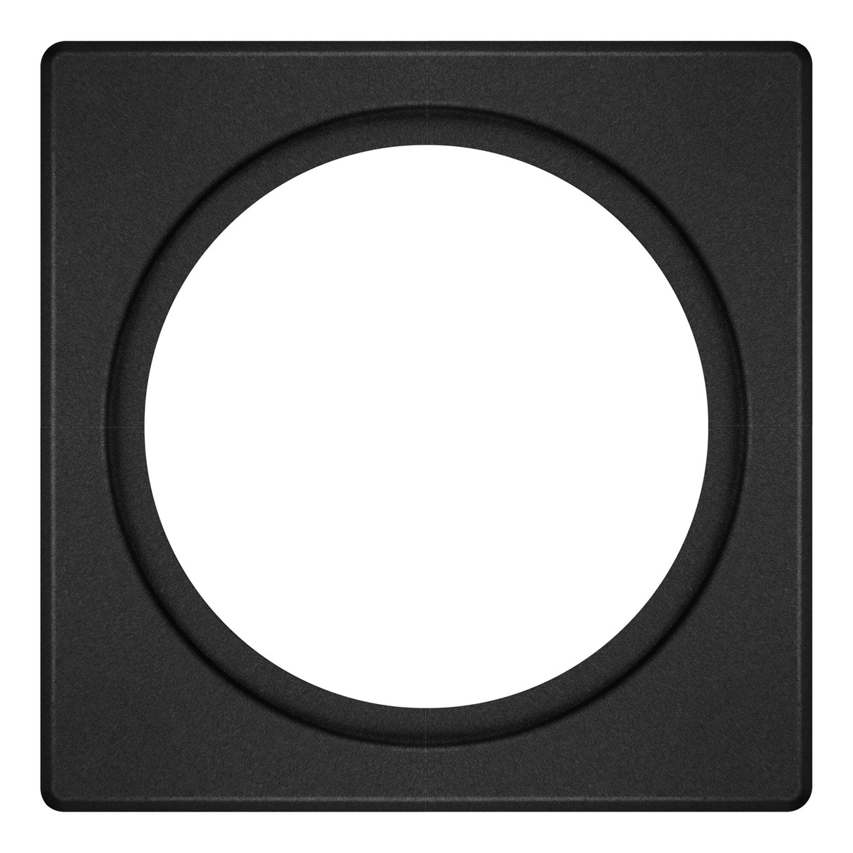 LEDVANCE Befestigungsset sw ST 68mm SPOT FRAME 100X100 1X D68 BK L100mm