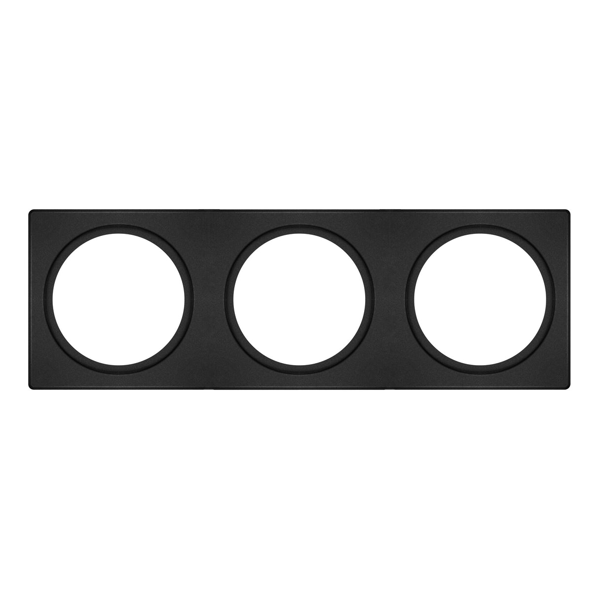 LEDVANCE Befestigungsset sw ST 68mm SPOT FRAME 100X300 3X D68 BK L300mm