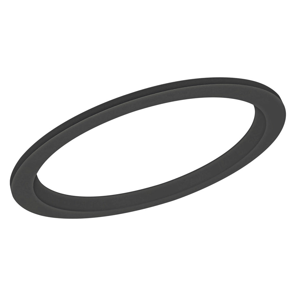 LEDVANCE Dekorelement sw Alu 190mm DL CMFT EXT RING D190 BK H12mm