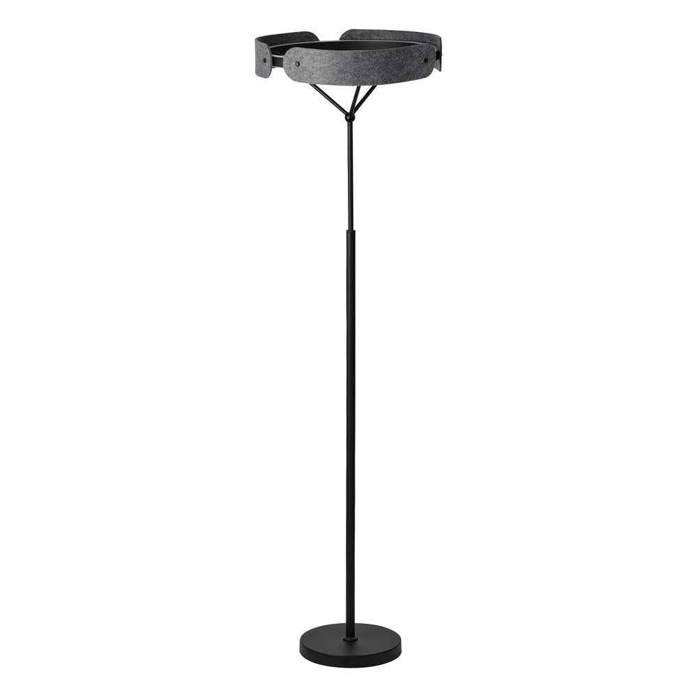 LEDVANCE LED-Stehleuchte 33W 3000K EVG Decor Curve Felt Floor 33W 830 Dark 1000