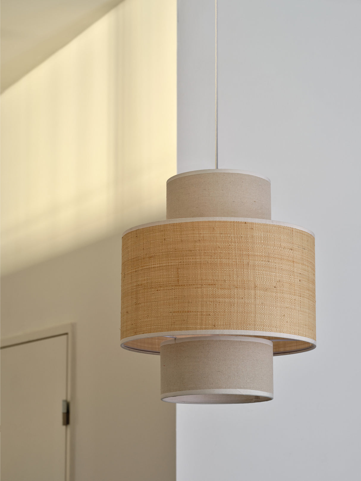 LEDVANCE LED-Pendelleuchte 1LED bg E27 Decor Wrap Cylinder Pendant E27 Bei sym