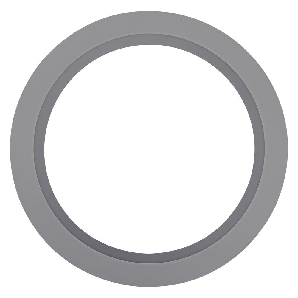 LEDVANCE Dekorelement gr Alu 160mm DL CMFT EXCH RING D150 GY H12,4mm