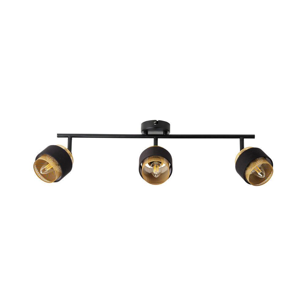 LEDVANCE LED-Anbauleuchte 8,4W 2700K sw Decor Spot Hornet 3X2.8W 827 E14 Bl