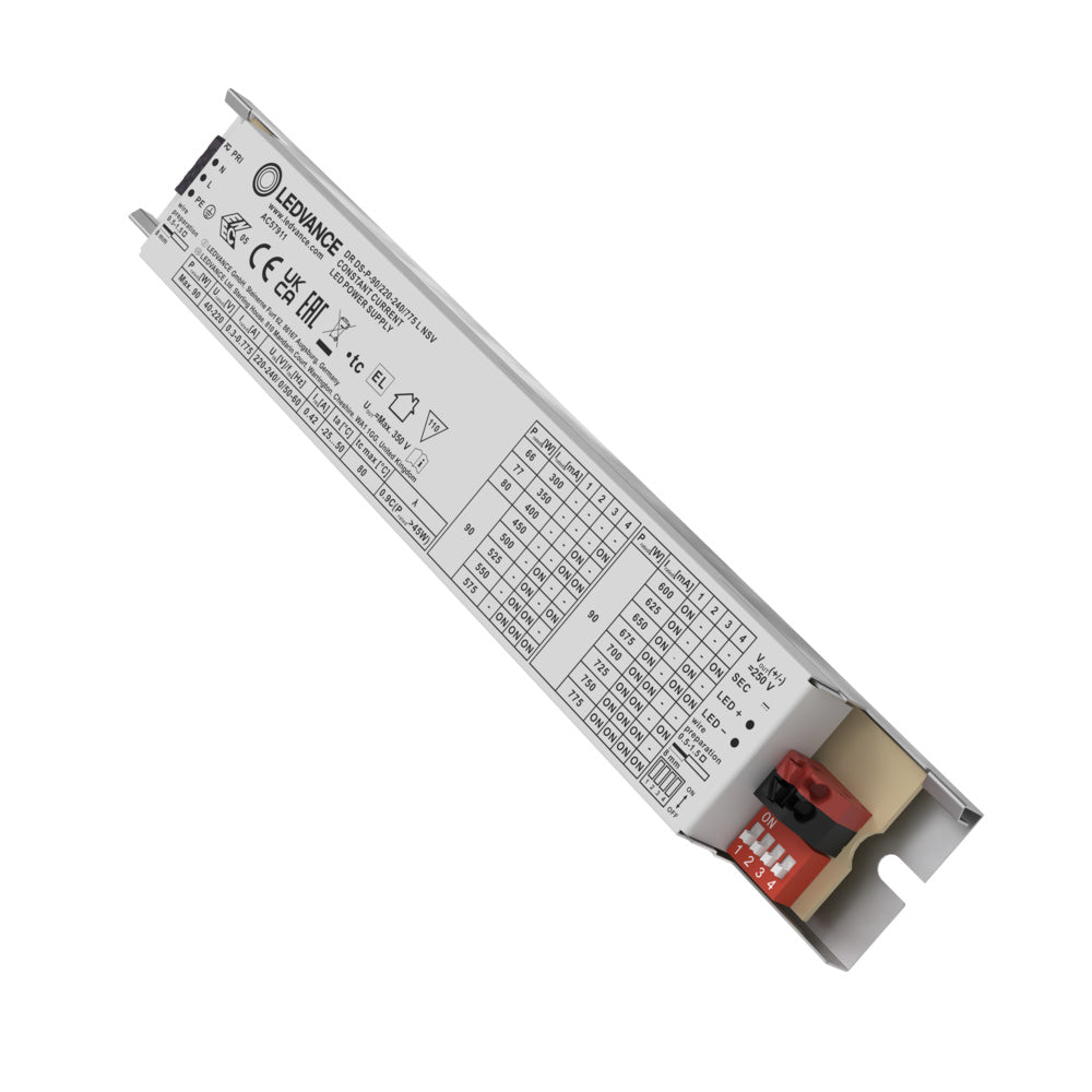 LEDVANCE LED-Feuchtraumleuchte 16-39,3W DP HE 5TH 1500 P 40W ML 840 IP65 4000K