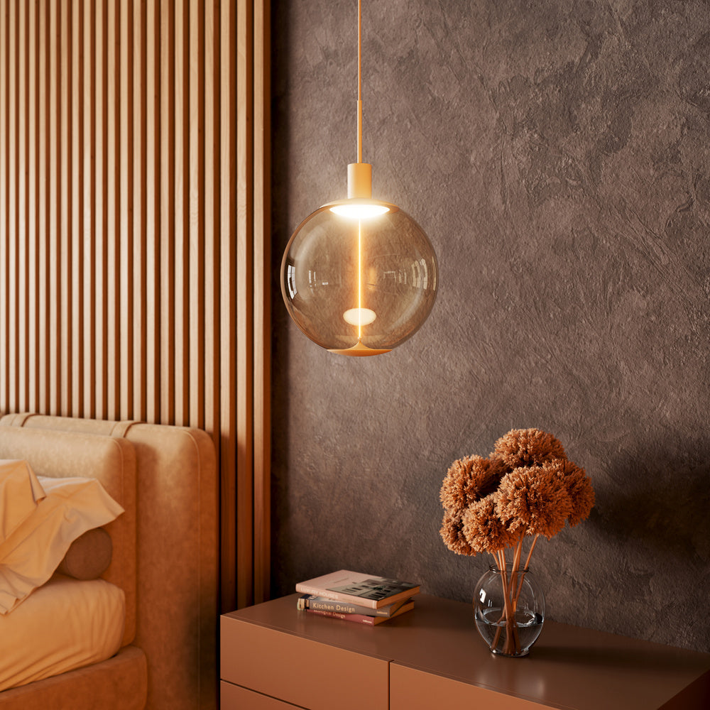 OSRAM LED-Kugellampe FM E27 12W 1800K kl 1906 Big Ball 45 Spiral Fil Mag 12W amb