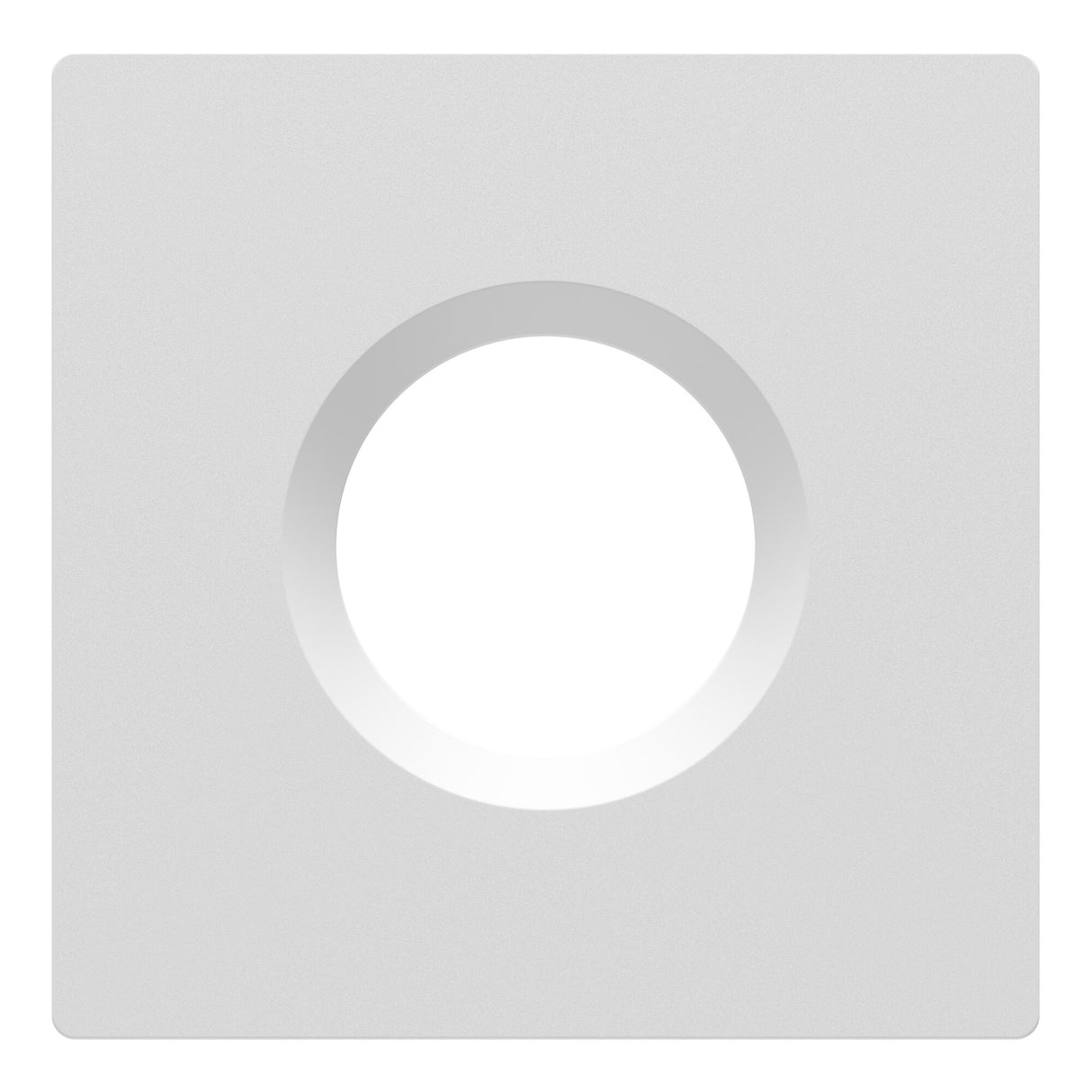 LEDVANCE Dekorelement ws Alu L82mm B82mm SP CBO IP65/5X RING FIX SQUARE WT H3,8mm