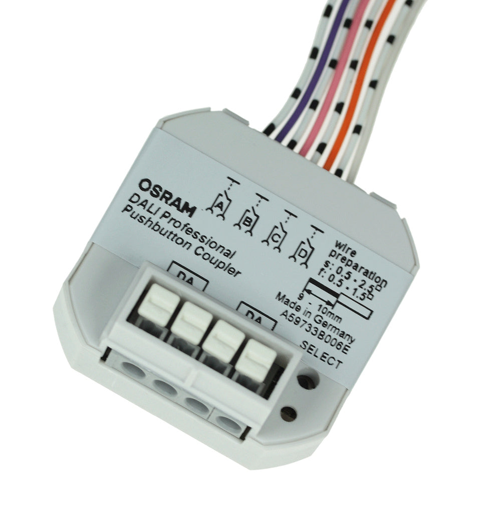 OSRAM Tasterschnittstelle IP20 DALI Coupler Pushb G2