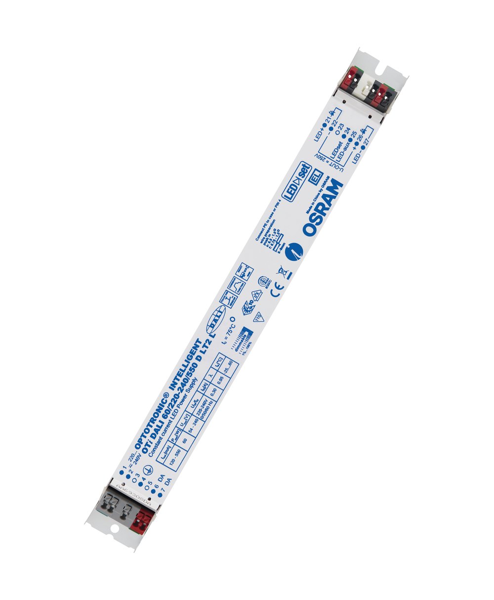 OSRAM LED-Steuerung 6,4-60W 550mA 240V Optotronic OTi DALI 60/220...240/550 D L