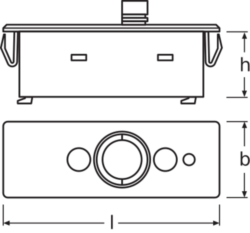 OSRAM IR-Sensor IP20 DALIECO LS/PD LI NP
