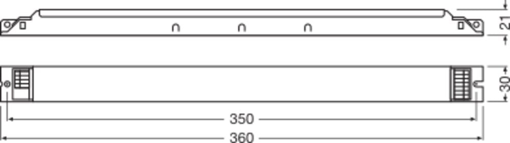 OSRAM LED-Trafo 13,5-120W 750mA 216V dyn Optotronic OT FIT 120/220-240/750 D LT2
